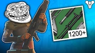 Destiny 2 - Spending 1200+ Materials - Gunsmith Is A TROLL!!