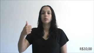 VOCABULÁRIO: DINHEIRO EM LIBRAS
