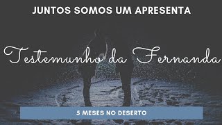 Testemunho de casamento restaurado - Fernanda