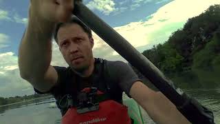 KAYAKIST STEPHAN PION TRAINING WITH CROSSCALL ACTION-X3