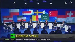 Eurasia Space: Debate at SPIEF 2018 with Peter Lavelle