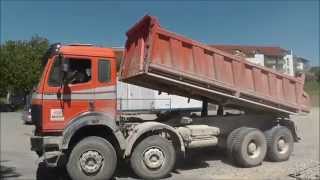 Mercedes SK 4-axled tippers