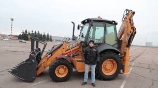 Обзор экскаватора-погрузчика CASE (Италия)