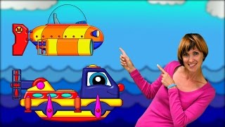Marias Tauchboot ist kaputt. Tolle Cartoons auf Deutsch.