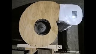 Вытяжка-улитка из вентилятора печки авто своими руками