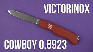 Распаковка Victorinox Cowboy 0.8923