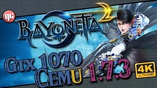 Bayonetta 2 (4k) [Cemu 1.7.3d] Gameplay with FPS
