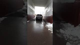 Тепловозный гудок Т9 на Nissan Pathfinder