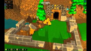 [Castle Story LP #1 Rus] Основы управления , и построение крепости !