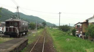【前面展望】 若桜鉄道（上り） 若桜→郡家 (5-May-2011)