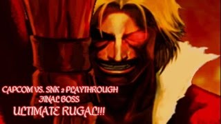 Capcom vs. SNK 2: Yamazaki & Iori Playthrough 2: Final Boss, Ultimate Rugal (PS2)