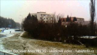 Tablet GoClever Aries 785 3G - ukázkové video - Tabletinfo.cz