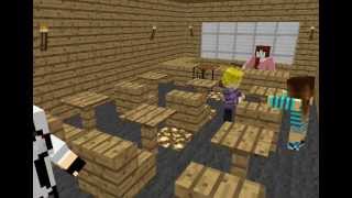 Minecraft Animated School Episode 1:Mining. (2x Speed is Recommended)