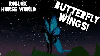 ROBLOX Horse World: ButterFly Wings!