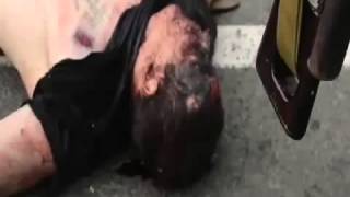 12 06 2014 Расстрел Фашистов из Правого Сектора ополчением Донбасса Луганск Донецк Украина