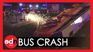 Six Ukrainians Killed and Dozens Injured After Bus Accident in Poland