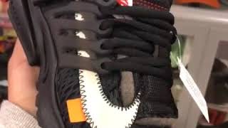 off white virgil abloh nike air presto v2 release 2018 black
