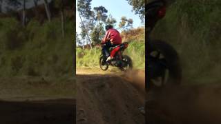 Trail matic jatuh gokil sirkuit nongko jajar