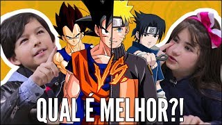 NARUTO VS DRAGON BALL - QUAL É O MELHOR?
