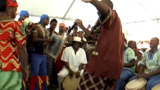 Ballet Garifuna de Honduras en Santa Fe Colon