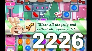 Candy Crush Saga Level 2226 (3 Stars, No boosters)