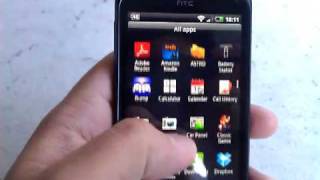 App Drawer on HTC Sense