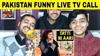 Pakistani Reaction on | Pakistani Live TV Calling Fails **LOL**