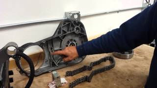 T-Man Performance ProCharged Bagger Harley - Checking the Crank Runout