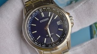 Обзор японских часов Citizen Eco-Drive CB1090 59L World Time