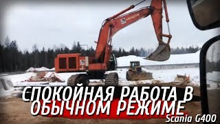 Вот это экскаватор!!! Спокойная работа в обычном режиме!