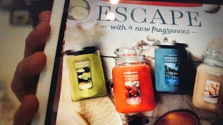 Yankee Candle Infos I Geplante Herbst- und Winterdüfte 2020 I Yankee Candle Escape Kollektion