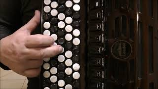 Изгиб гитары жёлтой- Разбор на баяне (Cover)