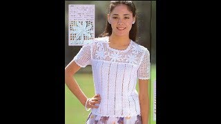 Ажурное Вязание Крючком Женских Кофточек - модели 2019 / Knitting by Crochet of Women's Sweatshirts