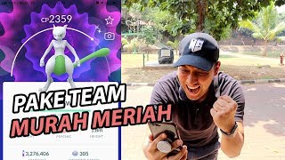 Dapet Shiny Mewtwo Pake Team Raid Murah Meriah! Pokemon Go Indonesia