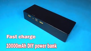 How to make 10000mAh power bank from broken battery