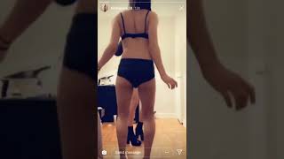 Crossdresser dancing on Instagram
