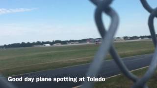 Good Day Plane Spotting at Toledo Express Airport