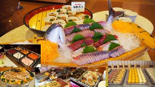 食べ放題！【観光ホテルの人気バイキング】房総半島【南海荘】67品食べた！アド街で紹介の宿！千葉・南房総