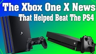 The Brilliant Xbox One X News That Helps To Beat The PS4!