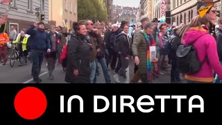 Germania: rappresentanti del movimento Querdenken organizzano una protesta