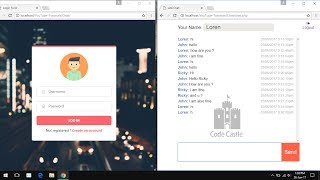 How To Create A Chat Box Using Ajax, php, Jquery, Html5 Developer | Live Chat