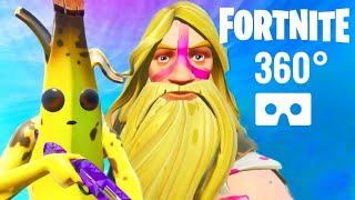 360° FORTNITE VR 360 video Jonesy Beard & Banana skin Google Daydream View