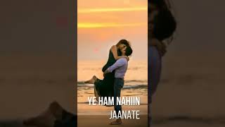 Hume Tumse Pyar Kitna Female Version Whatsapp Status Full screen |