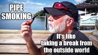 ASMR Pipe Smoking: Taking a break from the outside world