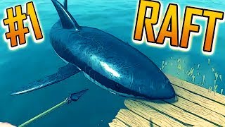 RAFT ВЫЖИВАНИЕ на ПЛОТУ  игра как Мультик для детей от МультиPlay РАФТ