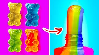 KIAT MAKANAN MUSIM PANAS YANG VIRAL DAN LEZAT || Cara Membuat JELI Madu Beku oleh 123 GO Like!