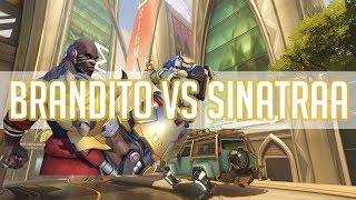 Overwatch - Brandito Rank 1 Doomfist Vs Sinatraa & Hydration