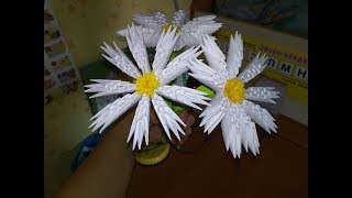 модульное оригами очень красивая РОМАШКА для начинающих и мастеров мастер класс, chamomile
