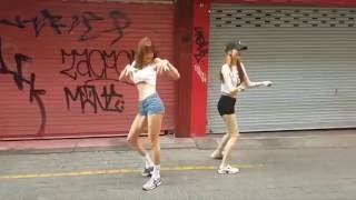 Кореянки танцуют shuffle/Шафл и другие