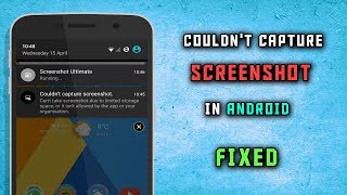 How to solve the screenshot problem in you android phone 2018 trick?
